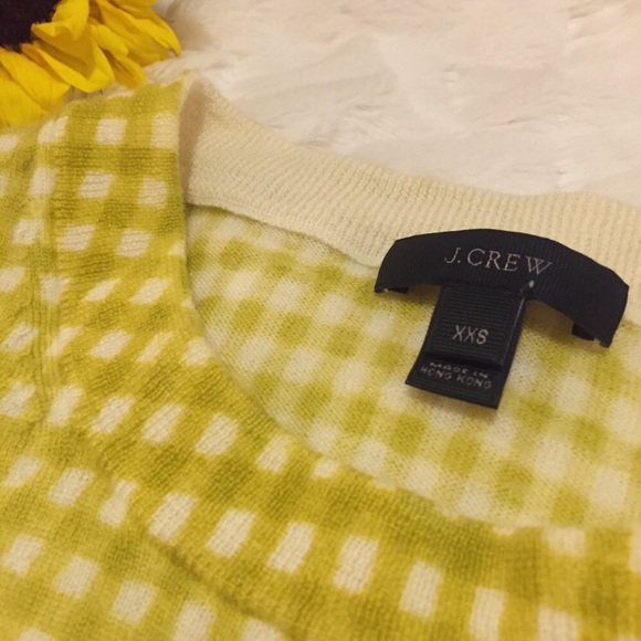 [Misplaced] Jcrew Gingham Tipi Sweater - Picture 3 of 3